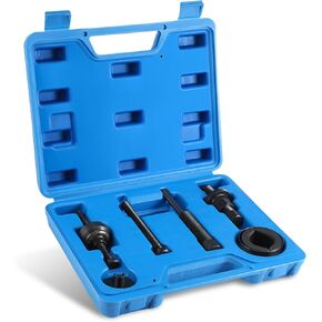 Power Steering Pulley Puller Installer Tool Set Water/Vacuum Pump Pulleys Installation Remover Kit Fit for Ford GM Chrysler Vehicles