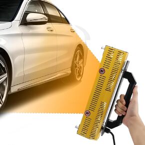 1000W مصباح معالجة الطلاء بالأشعة تحت الحمراء ، والفولاذ المقاوم للصدأ ، والتدفئة السريعة لإصلاح هيكل السيارة مع 0.6 × 0.38㎡ منطقة تسخين ، وإصلاح هيكل السيارة (برتقالي)