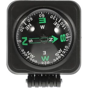 Milisten Car Compass Ball Automotive Dashboard Mount Boat Compass for Navigation, Adjustable Design for Car and Boat, Compact Size, Reliable Direction Finder