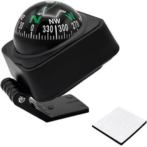 GOKT Marine Compass - Variable Angle Car & Dash Compass, Reliable Navigation Tool
