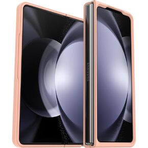 otterbox galaxy z loved5 case series thin flex - Black ، fultra -slim ، assh asshate مع حواف ناعمة ، 5g وشحن لاسلكي متوافق