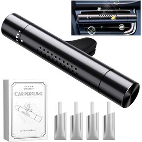 Car Air Fresheners, 2025 New Upgrade Car Perfume Diffuser Vent Clips with Essential Oil sticks for Women Men Automotive Fragrance Decoration Accessories