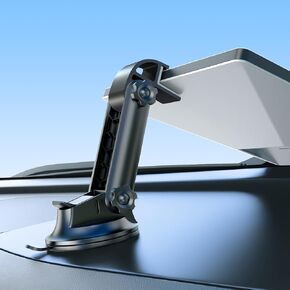 Starlink Mini Car Mount for Dashboard, Starlink Mini Mounting Kit, [High Strength Suction Base, Angle-Adjustable, Easy Install] Car Suction Cup Mount Ensures Stable Setup While Driving
