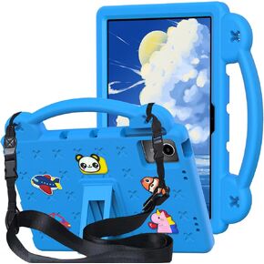 بالنسبة إلى Lenovo Tab M11 Case Kids ، علبة غلاف Eva Shockproof مع مقبض الحزام لـ Lenovo M11 Tablet Case 11 '' ، Purple
