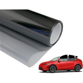 2Ply Premium Window Tint Film - 36" x 20'ft (5% VLT), Privacy Protection, UV Block, Heat Reduction - Front Window, Windshield, Sun Strips