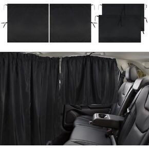 Kansmart 5 PCS Car Stertains 95 ٪ Light Forcing Car Privacy Stretains لحماية الأشعة فوق البنفسجية ، وجانب خصوصية Auto Sunshades التخييم لسيارة سيدان سيارات الدفع الرباعي للتخييم