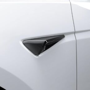 Spigen Side Camera Protection Cover Designed for New Tesla Model Y 2025 Refresh (Juniper) and Tesla Model 3 2025/2024 Refresh (Highland) (Carbon Edition) - 2 Pack