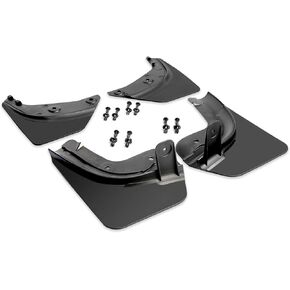 الطين لنموذج Tesla Model Y الملحقات 2025 2024/2023/2022 طراز Y Mud Flaps Splash Guards Mudguard ، 2025 نسخة ترقية