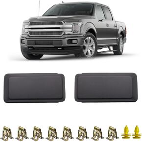 السائق والراكب الجانبي للحرس الأمامي منصات إدراج Cover Cover Cover Cover Cover fits for F150 F-150 2018 2019 2020 استبدال JL3Z-17E810-AB JL3Z-17E811-AB