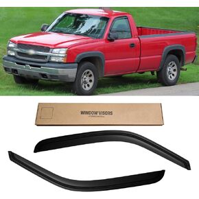 Window Visors for 2012-2015 Honda Civic Sedan 4-Door, Outside-Mount Shatterproof Rain Guards Vent Deflector Shade Dark Smoke 2013 2014, Tape-On, 4PCS