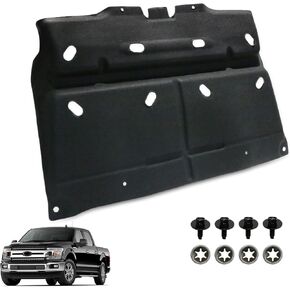 Pacewalker Splash Panel Shield Under Diaper Gas Motor for Ford F150 2015 2016 2017 2018 2019 2020 متوافق مع محركات الغاز التي لا تناسب طراز Raptor/3.0L Diesel ML3Z-7222
