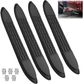 Replacement Step Pad for 3" Round Nerf Bars (4 Pack), 21" Long x 3" Wide, Durable Non-Slip Replacement Step Pad Set of 4 with 24 pins
