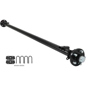 WFLNHB 3500 رطل محور مقطورة مع 5 lug 4.5 محاور-85 محور الوجه ، 70 مركز الربيع ، يشمل استبدال مجموعة U-Bolt لـ Cargo RV Camper