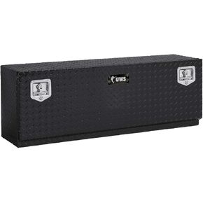 UWS EC40032 60 بوصة لمعان الأسود الأسود ثقيل الجدار مربع أدوات الجزء العلوي واحد الأبواب