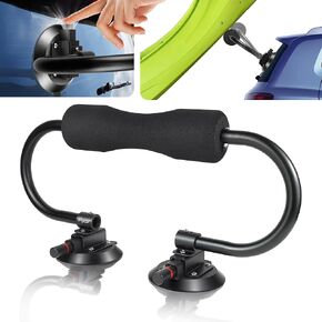 Hlogree Kayak Load Roller ، Kayak Roof Roller Loader Mount ، Ask Roller Assists ، كأس الشفط كاياك أسطوانة محمل لكاياك ، مساعدون قوارب الكاياك ، نظام مساعدة لرفع القوارب الكاياك لسيارات الدفع الرباعي ، إكسسوارات قوارب الكاياك