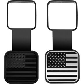 Trailer Hitch Cover Dust-Proof Hook Plug Tow Accessories Insert Receiver Tube Class 3 4 5 Cap Fit for 2'' Inch Hitch Receiver