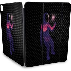 ألياف الكربون الجلد المتوافقة مع Apple Smart Folio لـ iPad Pro بحجم 13 بوصة (M4) 2024 - Turtle Dreams - غطاء ملصق Premium 3M Vinyl Wrap - يسهل تطبيقه | مصنوع في الولايات المتحدة الأمريكية من قبل Mayyskins