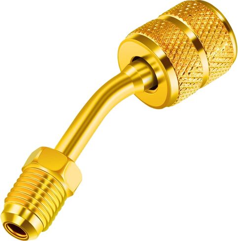 محول Chinco 2 PCS R410A لـ MINI SPLIT SPLICTAGE ADAPTER PATTING مع صيغة كشقة 5/16 بوصة الإناث مقرن سريع إلى 1/4 بوصة من الذك in Saudi Arabia