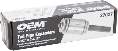 OemTools 27027 Elpander ، 1-1/2 × 2-7/16 بوصة | إزالة الخدوش المشبك العادم وتوسيع حجم الداخلية لأنبوب العادم لإعادة تجميع نظام العادم | أداة تثبيت وإصلاح كاتم الصوت in Kuwait