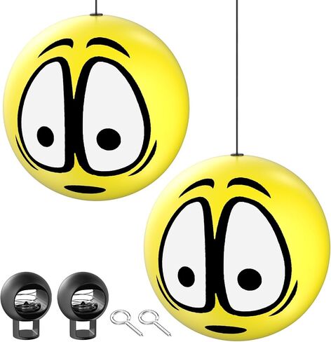 Garage Tennis Ball Parking Aid, Parking Guide System for Car Accessories, Stop Indicator, Parking Assist Ball, Aid-Parking Kit, Garage Car Stopper, Pack of 2 in Kuwait