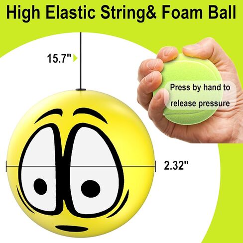 Garage Tennis Ball Parking Aid, Parking Guide System for Car Accessories, Stop Indicator, Parking Assist Ball, Aid-Parking Kit, Garage Car Stopper, Pack of 2 in Kuwait