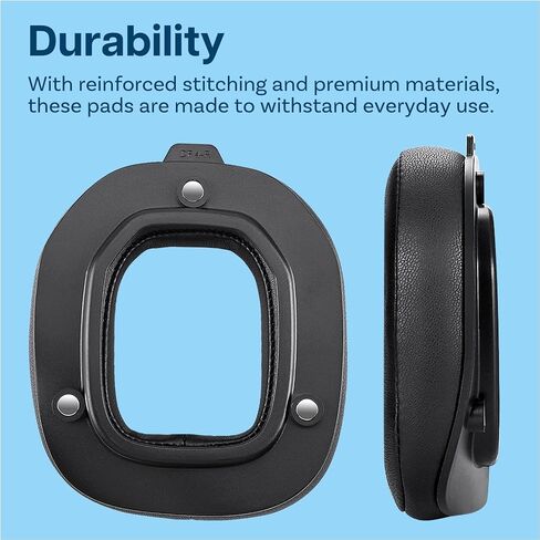 Ear Pads Replacement for Logitech G Astro A50 Gen 4 Headset by MMOBIEL – Cooling Gel Ear Pad Cushions - Noise Isolation Earpads Replacement – Black in Kuwait