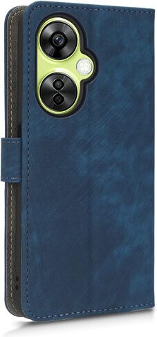 ل OnePlus Nord CE 3 Lite/N30 محفظة مع حامي شاشة حامي جلدي بطاقة CASE CASE LITES لـ 1+ CE3 LITE CE 3LITE ONEPLUS NORD N 30 -GREEN in Kuwait