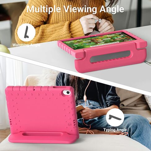Kids Case for Walmart Onn 10.1 Inch Tablet 2024 Release(Model: 100135925), Kidfriendly Shockproof Durable Cover with Convertible Handle Stand for Boys Girls, Purple in Saudi Arabia