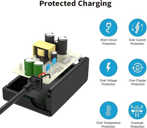 Tonton 9V 1A 5FT/1.5M AC DC 100V-240V Power Supply Adapter Cord for Arduino UNO R3 MEGA 2560 1280, Wall Charger Replacement for Arduino CCTV, Elegoo, IEIK UNO R3，US Plug White in Kuwait