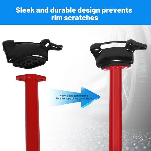 EASYBERG Manual Tire Changer Duck Head Adapter Kit with Centering Cone and Bearing Fit for 4"-21" Car Tires in Saudi Arabia