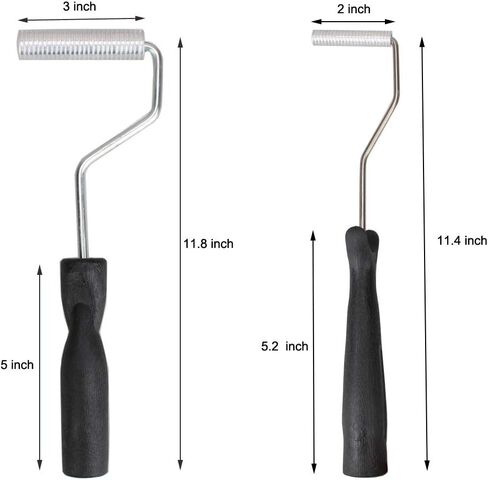 مجموعة أدوات أسطوانة الألياف الزجاجية ، 3pcs أداة مجداف الألياف الزجاجية راتنجات الراتينج الأسطوان in Kuwait
