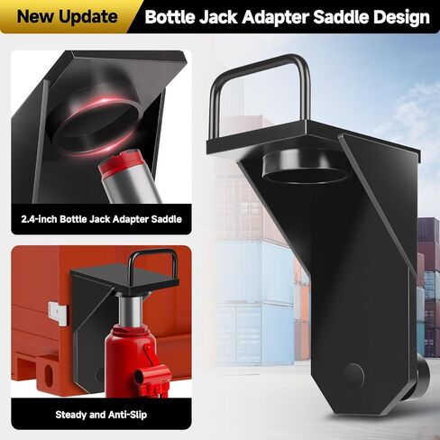 Shipping Container Jack Lug Leveler |Shipping Container Booster Lifter | Shipping Container Accessories Attachment - Storage Container Leveler Booster in Saudi Arabia