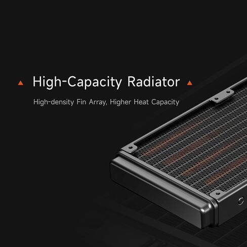 PCCooler CPS DA240 ARGB AIO CILLER COWNER ، 240 مم بارد وحدة المعالجة المركزية مع مراوح ARGB مزدوجة ، سرعة مضخة عالية الأداء 3000 دورة في الدقيقة ، وفعالية 240 مم AIO مبرد لألعاب الكمبيوتر الأبيض in Kuwait