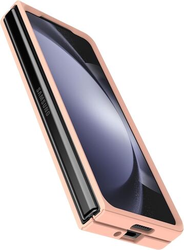 otterbox galaxy z loved5 case series thin flex - Black ، fultra -slim ، assh asshate مع حواف ناعمة ، 5g وشحن لاسلكي متوافق in Kuwait