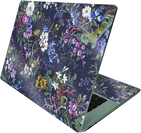 MightySkins Glossy Glitter Skin Compatible with Microsoft Surface Laptop 4 15" - Almond Blossom | Protective, Durable High-Gloss Glitter Finish | Easy to Apply and Change Styles | Made in The USA in Kuwait