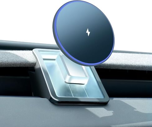 Phone Mount for Tesla Model 3 Highland 2024 2025, Magnetic Phone Holder for Tesla Model 3 Accessories 2024 2025, Easy Installation for MagSafe, Compatible with iPhone 16 15 14 13 12 Series in Saudi Arabia