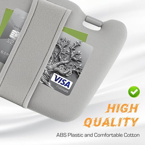 Gray Driver Left Side Sun Visor Replacement Compatible with 2007 2008 2009 2010 2011 Toyota Camry Without Sunroof Replace 74320-06780-B0, 74320-33B81-B0 in Saudi Arabia