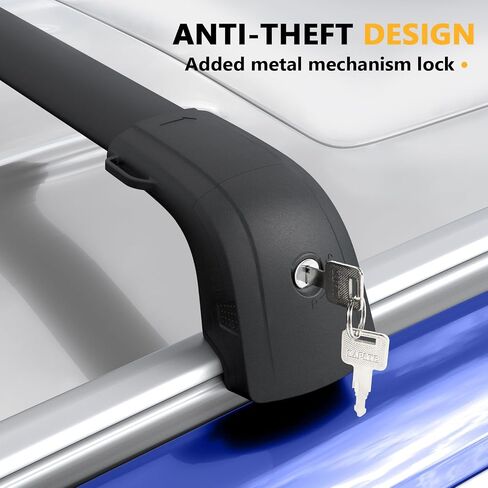 220lbs Lockable Roof Rack Cross Bars Compatible with Hyundai Tucson 2016-2025 SE/SEL/N Line/Limited, Heavy Duty Anti-Theft Aluminum Roof Rails Crossbars Cargo Carrier Bag Black Bike in Saudi Arabia