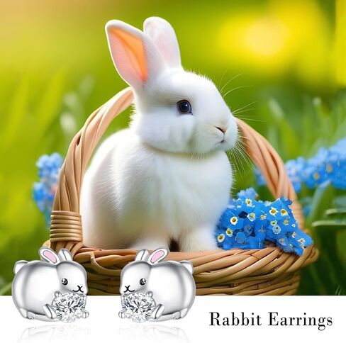 Dreamboat Panda Stud Earrings for Women Girls 925 Sterling Silver Pandas Jewelry Birthday Party Gifts for Panda Lovers in Kuwait