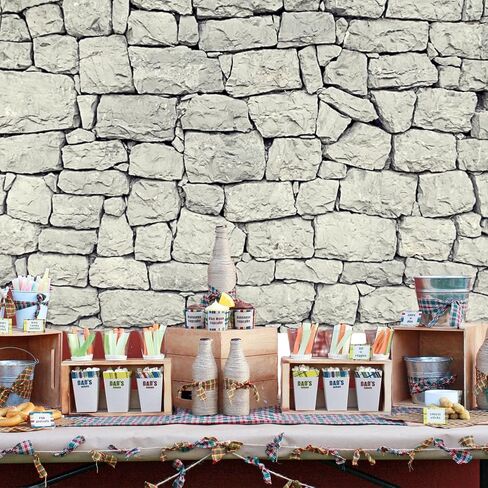 Baocicco 12x8ft Retro Rock Stone Wall Photography Background Italy European Small Town House Wall Backdrops for Photoshoot Birthday Baby Shower Infant Kids Girlfriend Couples Portrait Studio Video in Saudi Arabia