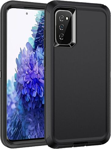 for Galaxy S20 FE 5g Case,Shockproof Dropproof Dustproof 3-Layer Full Body Protection Rugged Heavy Duty High Impact Hard Cover Case for Galaxy S20 FE 6.5 inch,Turquoise in Kuwait