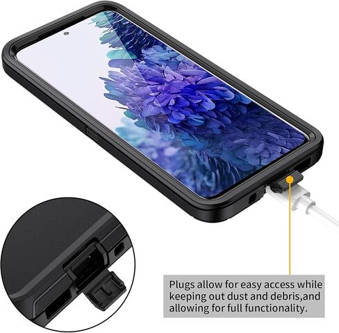 for Galaxy S20 FE 5g Case,Shockproof Dropproof Dustproof 3-Layer Full Body Protection Rugged Heavy Duty High Impact Hard Cover Case for Galaxy S20 FE 6.5 inch,Turquoise in Kuwait