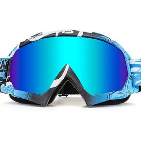 Batfox Dirt Bike ATV Goggles الدراجات النارية التروس ركوب Motocross Dirtbike 4-WHEELER MX DH GOGGLOS GOGGLES للرجال