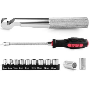 Belt Changing Tool with Clutch Cover Removal Tool Kit Compatible with Polaris 800 900 S 1000 XP XP4 General 1000 - Combo Package