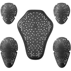 Ilm CE Armor 5-PC المستوى 1 الكوع الخلفي وحامي الكتف إدراج لسترات الدراجات النارية نموذج P-EKB