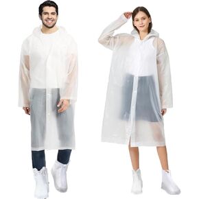 4 PCS Rain Shoes Cover Ponchos ، أغطية الأحذية المقاومة للماء معطفات المطر القابلة لإعادة الاستخدام للأنشطة في الهواء الطلق (أغطية الأحذية البلاستيكية XXL)