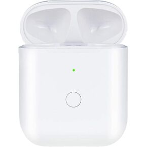 متوافق مع حالة شحن الجيل الثالث من AirPods ، حالة استبدال الشاحن اللاسلكي USB-C لحالة AirPods الثالثة مع زر مزامنة الاقتران Bluetooth