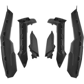 KEMIMOTO X3 Fender Flares Extended Compatible with Can-Am Maverick X3 & Max RS Turbo R RR 2017-2025 Front and Rear Side Fenders Mud Guards Accessories Parts OEM Replacement 715002973