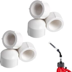 CAP Racing Fuel Jug Hose Cap - للغبار ، تنفيس ، إبريق الوقود ، آثار EGS ، أباريق الوقود Scribner ، علبة الغاز ، وقود السباق 5.5 جالون ، خزان البنزين وخزان الخزان ، إلخ.