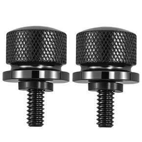 Black Aluminum Alloy Seat Bolt Screw Suitable to for Harley Davidson 1996-2024(1 Pc Bolt)